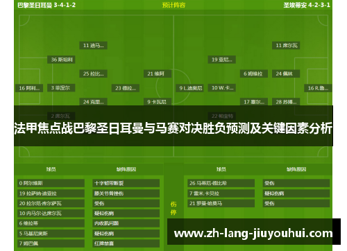 法甲焦点战巴黎圣日耳曼与马赛对决胜负预测及关键因素分析 法甲焦点战巴黎圣日耳曼与马赛对决胜负预测及关键因素分析